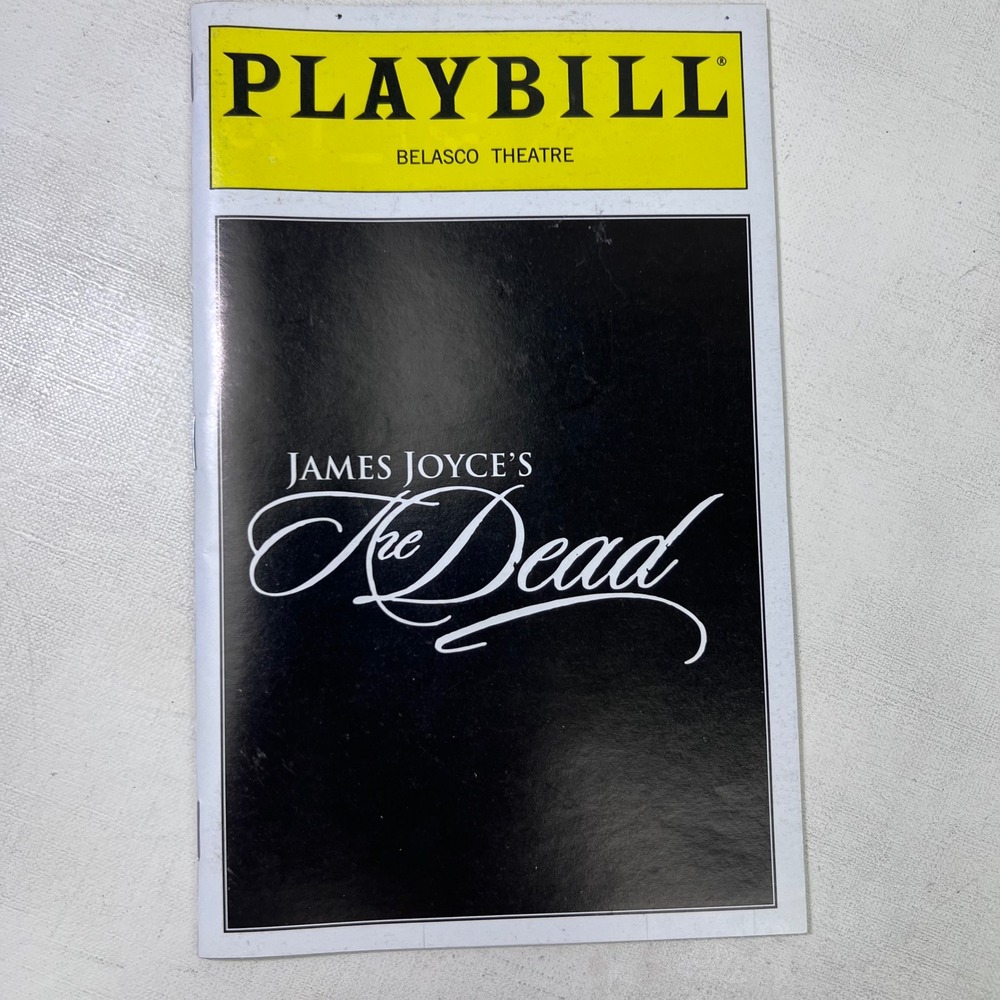 James Joyce's The Dead Playbill Belasco Theatre Broadway February 2000 Musical